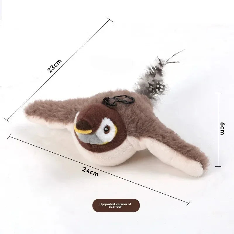 PounceBird™ -Der Vogel, der Katzen fliegen lässt.